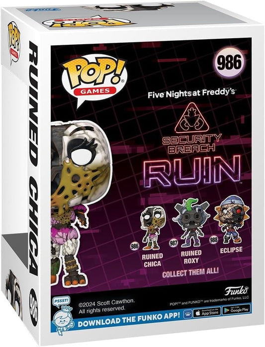 Snaps Funko Pop! Games: Five Nights At Freddy's: RUIN - Chica the Chicken