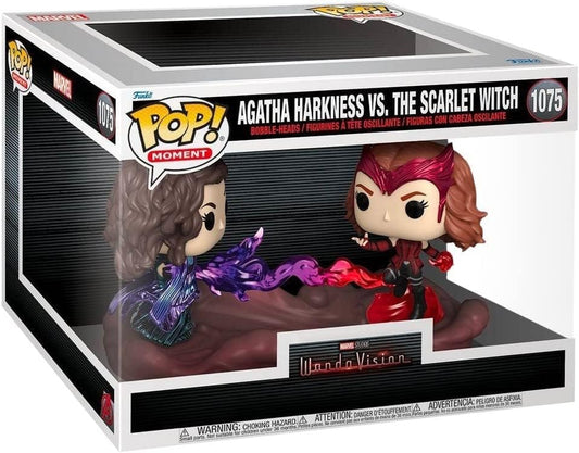 Snaps Funko Pop! Moment: Marvel - Wanda Maximoff VS Agatha