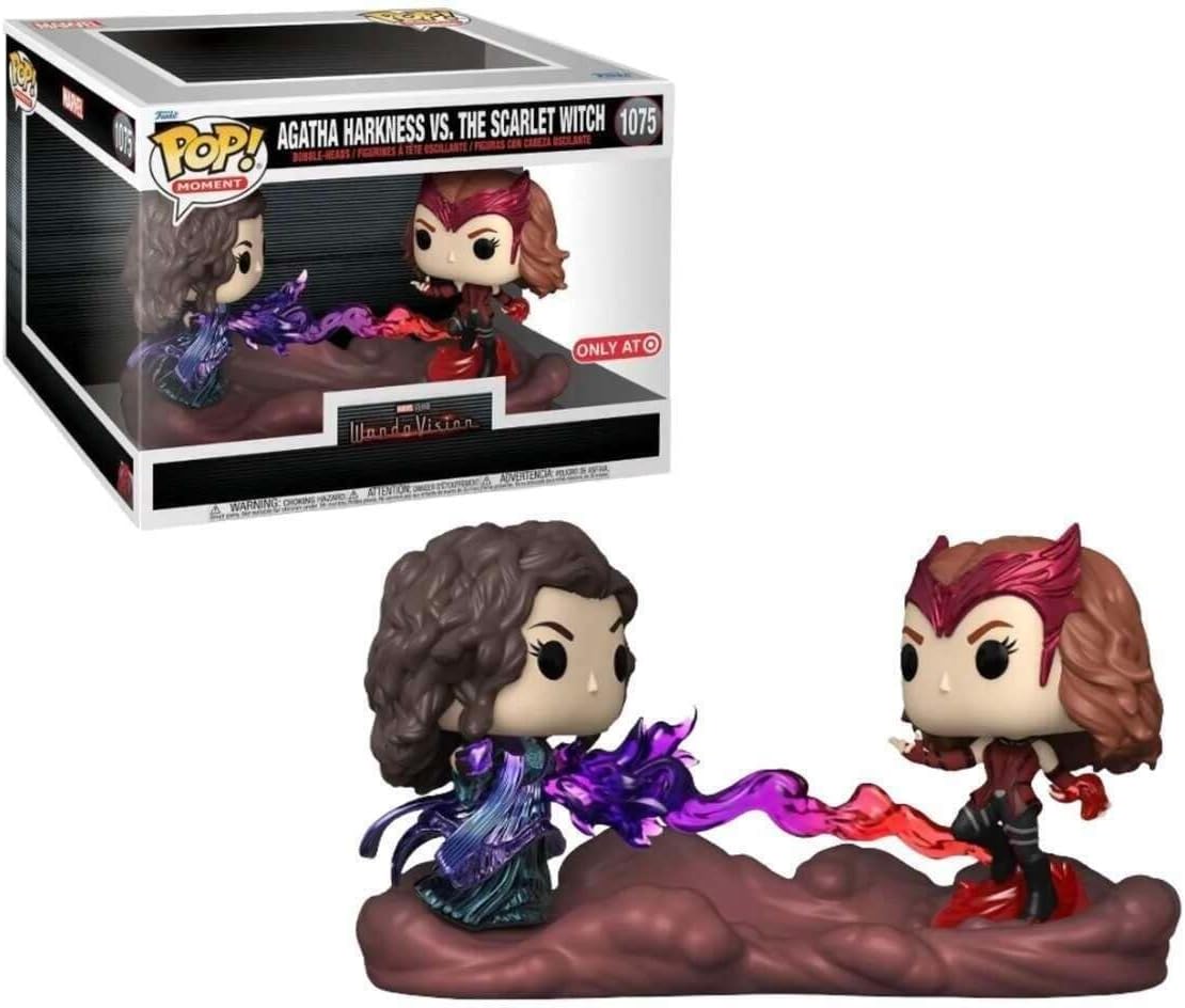 Snaps Funko Pop! Moment: Marvel - Wanda Maximoff VS Agatha