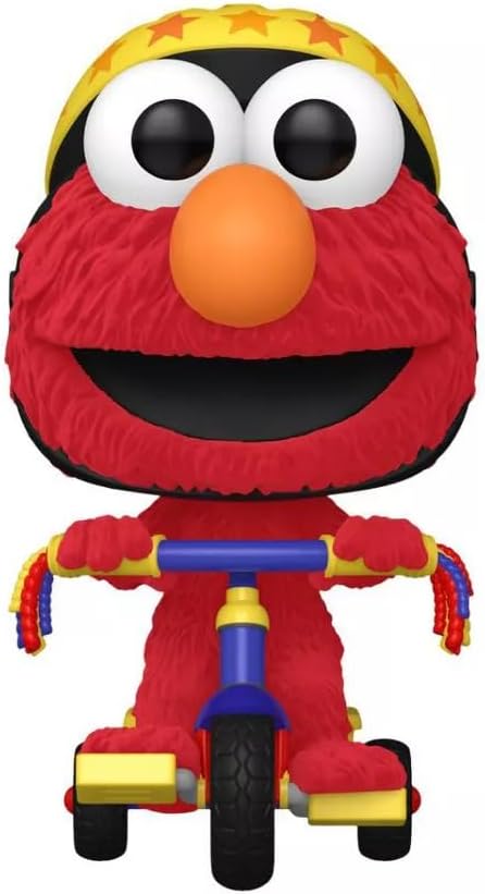 Snaps Funko POP Rides: Sesame Street Elmo on Trike Flocked