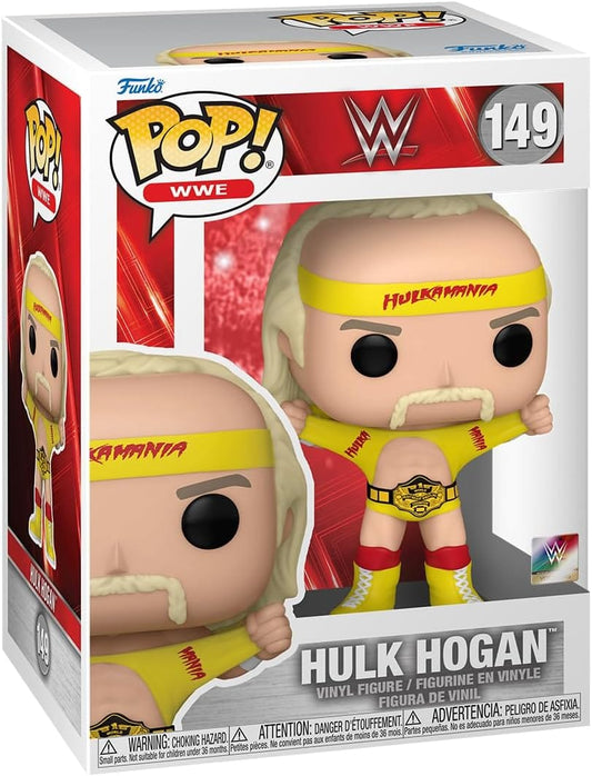 Snaps Funko Pop! WWE: Hulk Hogan hulkamania With Belt
