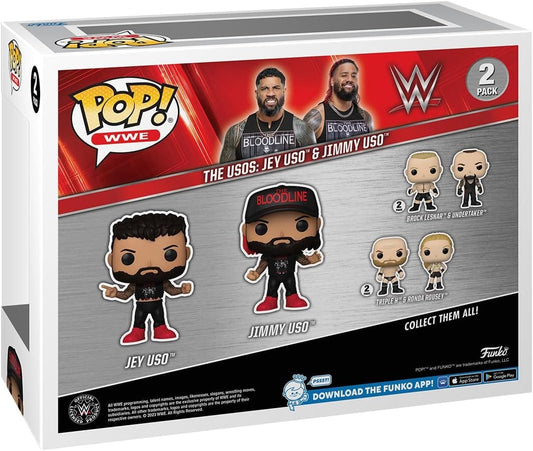 Snaps Funko POP! WWE: Jey Uso - (Uso Bros) Brothers 2PK