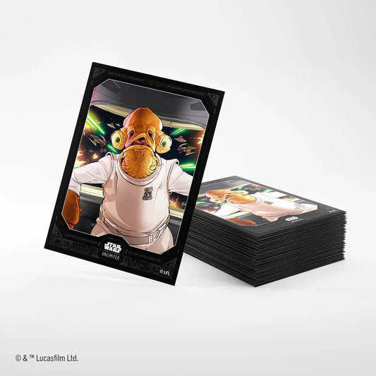 Snaps Gamegenic Star Wars: Unlimited Art Sleeves - Admiral Ackbar