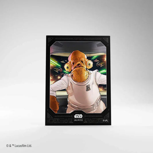 Snaps Gamegenic Star Wars: Unlimited Art Sleeves - Admiral Ackbar