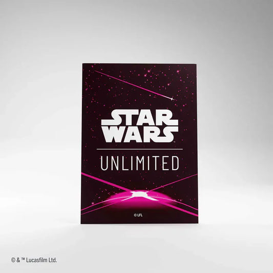 Snaps Gamegenic Star Wars: Unlimited Art Sleeves - Card Back Magenta