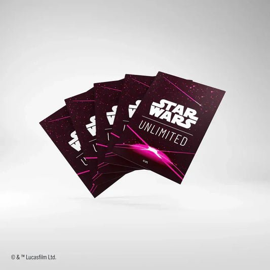 Snaps Gamegenic Star Wars: Unlimited Art Sleeves - Card Back Magenta
