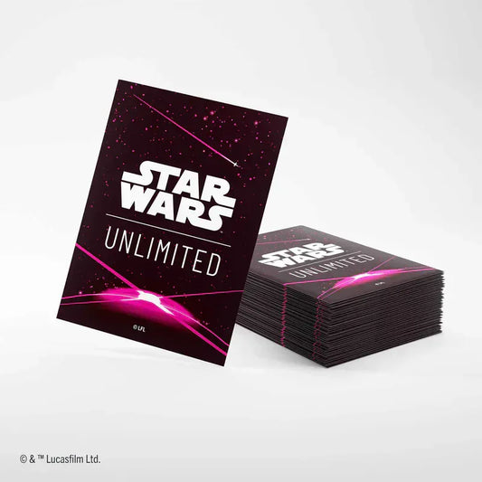 Snaps Gamegenic Star Wars: Unlimited Art Sleeves - Card Back Magenta