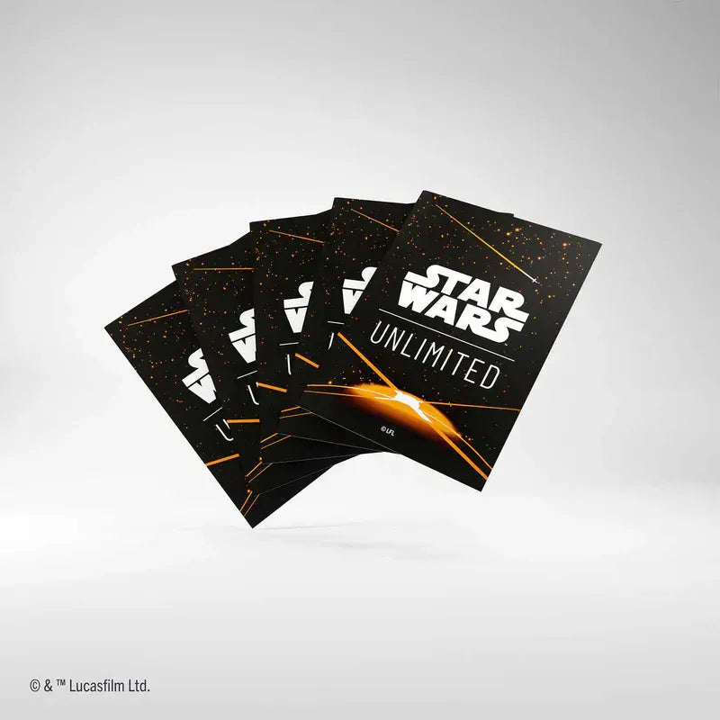 Snaps Gamegenic Star Wars: Unlimited Art Sleeves - Card Back Orange