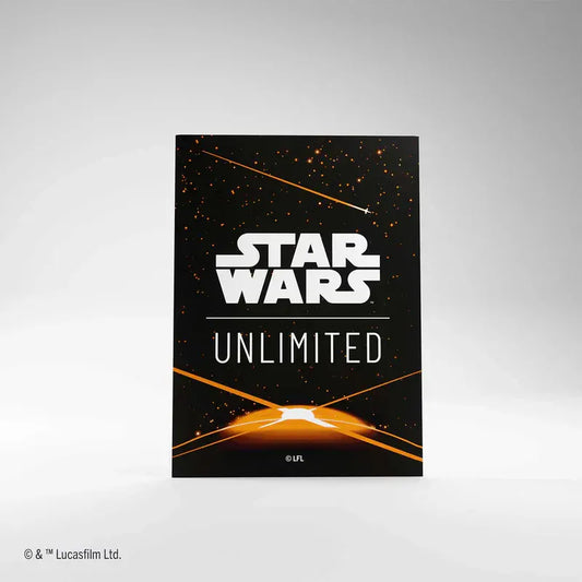 Snaps Gamegenic Star Wars: Unlimited Art Sleeves - Card Back Orange