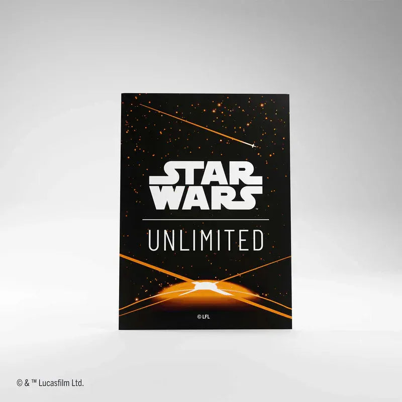 Snaps Gamegenic Star Wars: Unlimited Art Sleeves - Card Back Orange