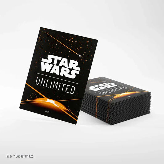 Snaps Gamegenic Star Wars: Unlimited Art Sleeves - Card Back Orange