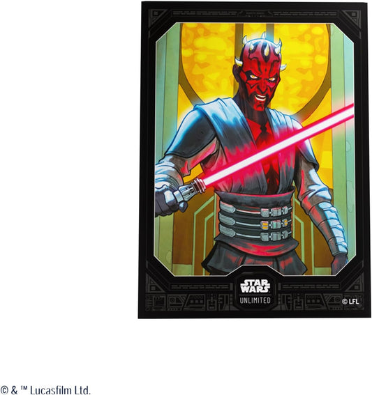 Snaps Gamegenic Star Wars: Unlimited Art Sleeves - Darth Maul
