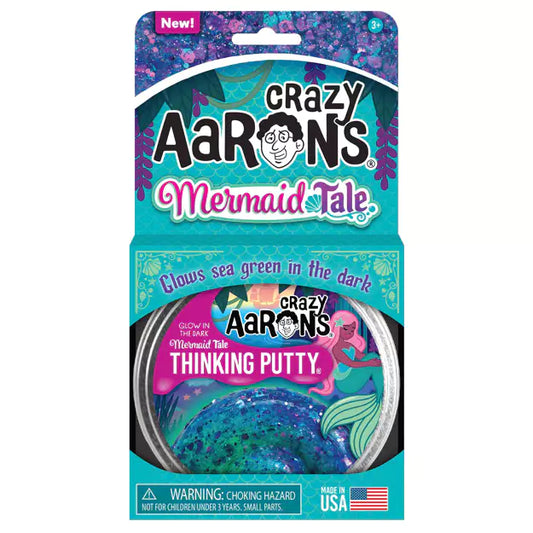 Snaps Glowbrights Mermaid Tale - Thinking Putty