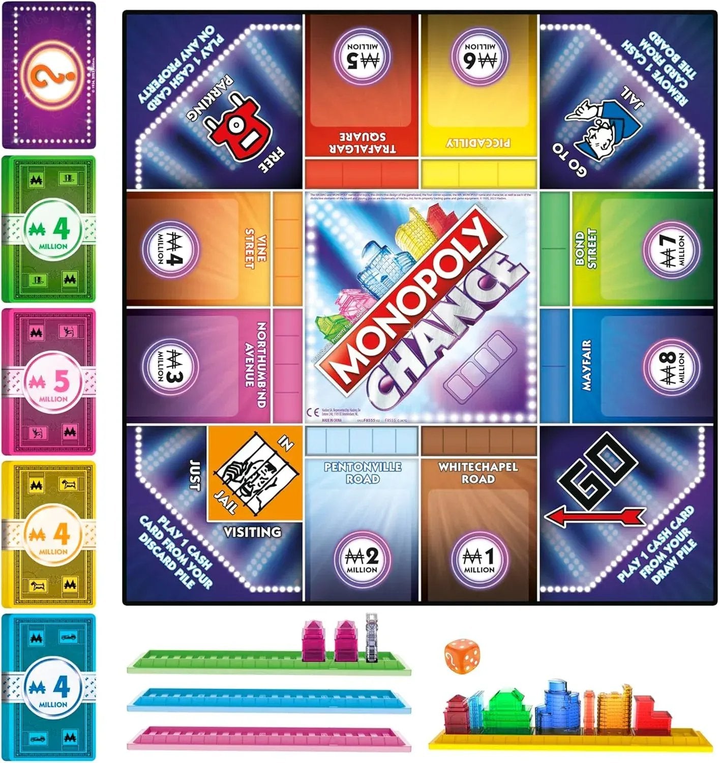 Snaps Hasbro Gaming Monopoly Chance