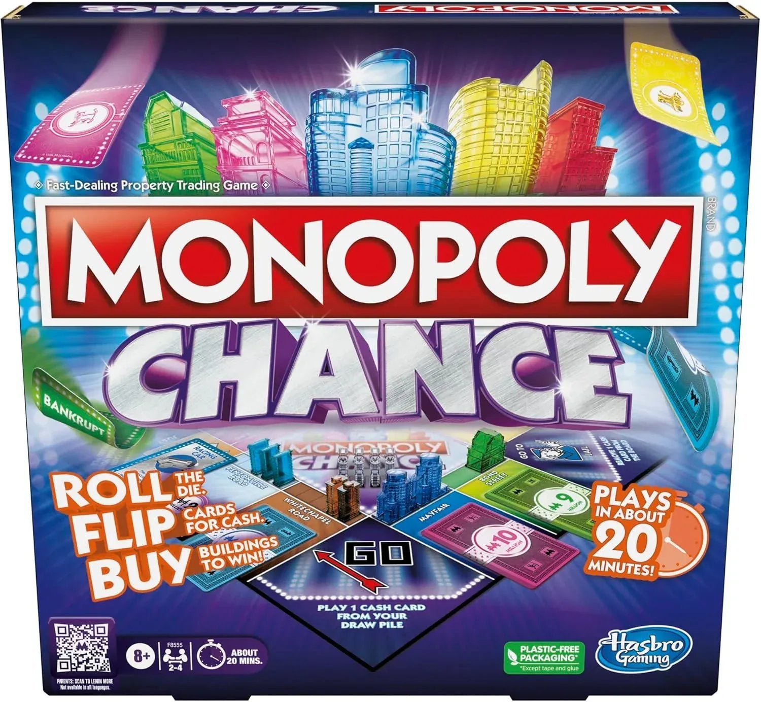 Snaps Hasbro Gaming Monopoly Chance