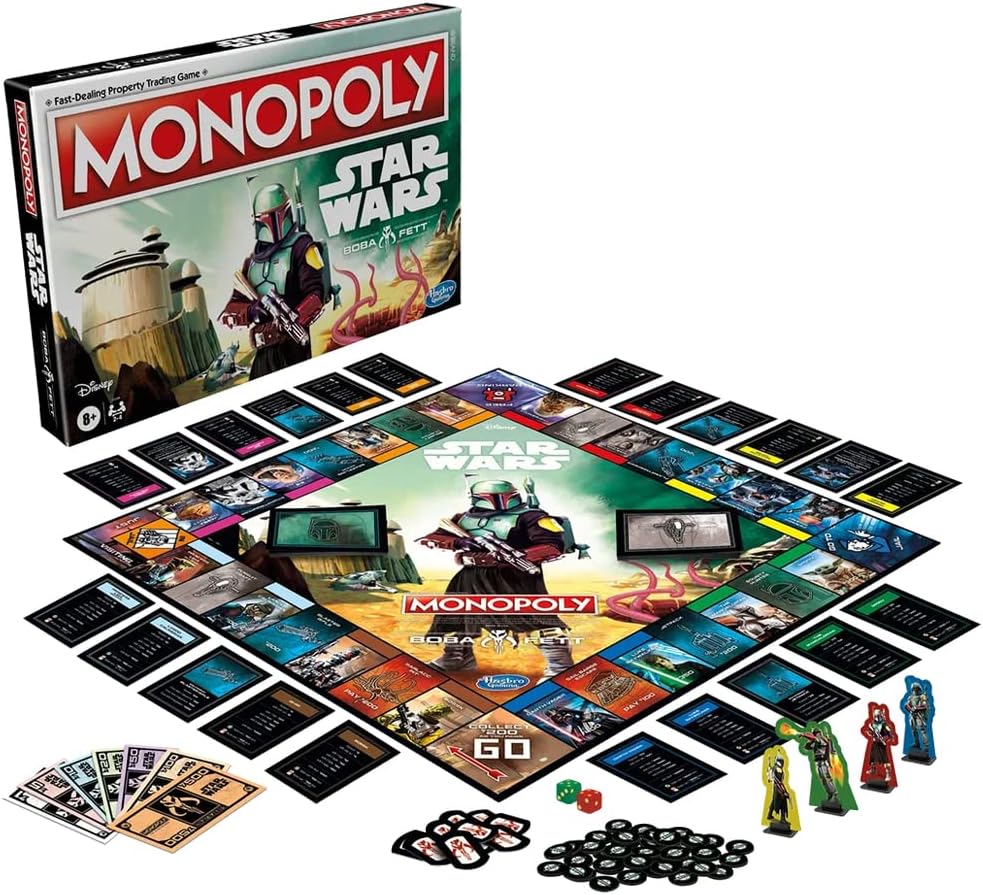 Snaps Hasbro Monopoly: Star Wars Boba Fett