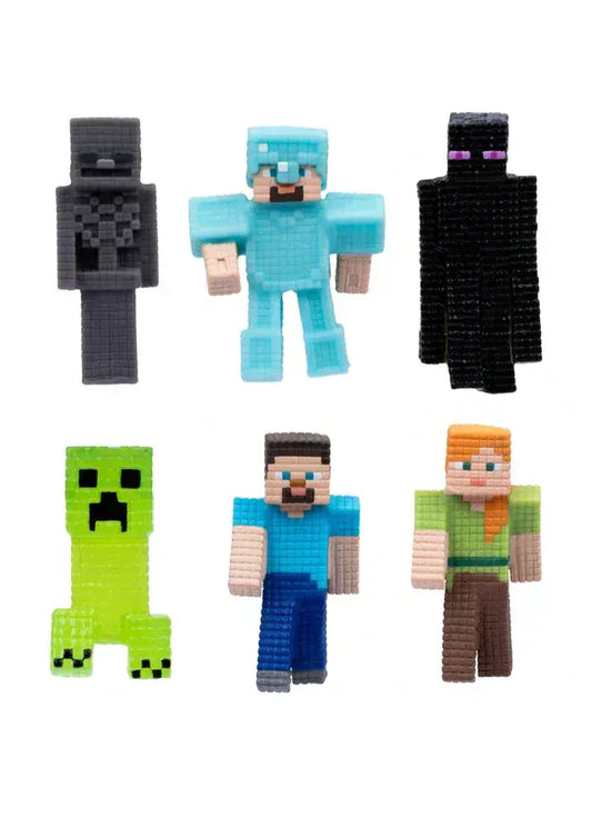 Snaps Heroes of Goo Jit Zu Minecraft Mini figures Assorted