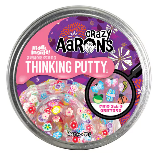 Snaps Hide Inside Flower Finds - Thinking Putty