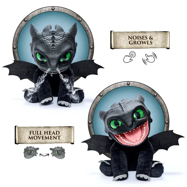 Snaps HTTYD Toothless Puppetronic By RealFX