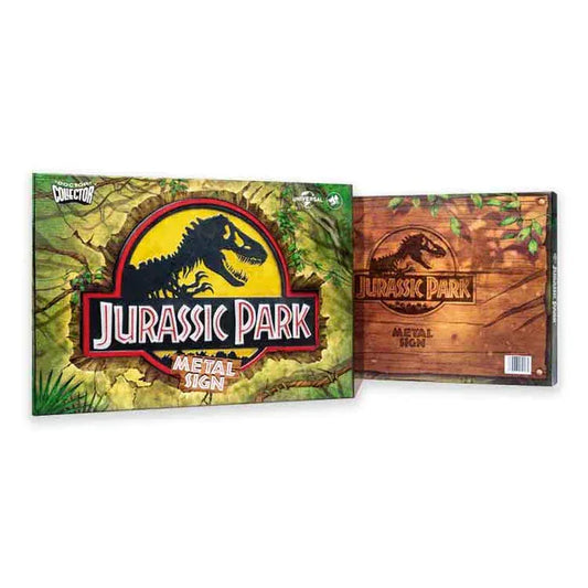 Snaps Jurassic Park Metal Sign