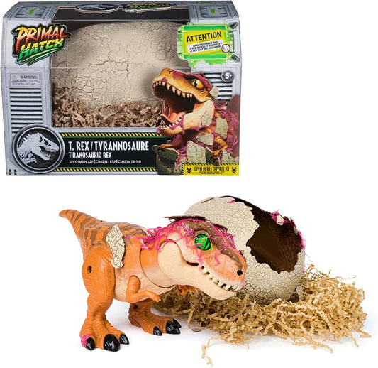Snaps Jurassic World Primal Hatch Interactive Toy Dinosaur & Egg