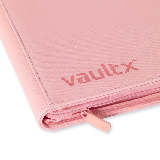 Snaps Just Pink 9 Slot Vault X 9-Pocket Exo-Tec Zip Binder