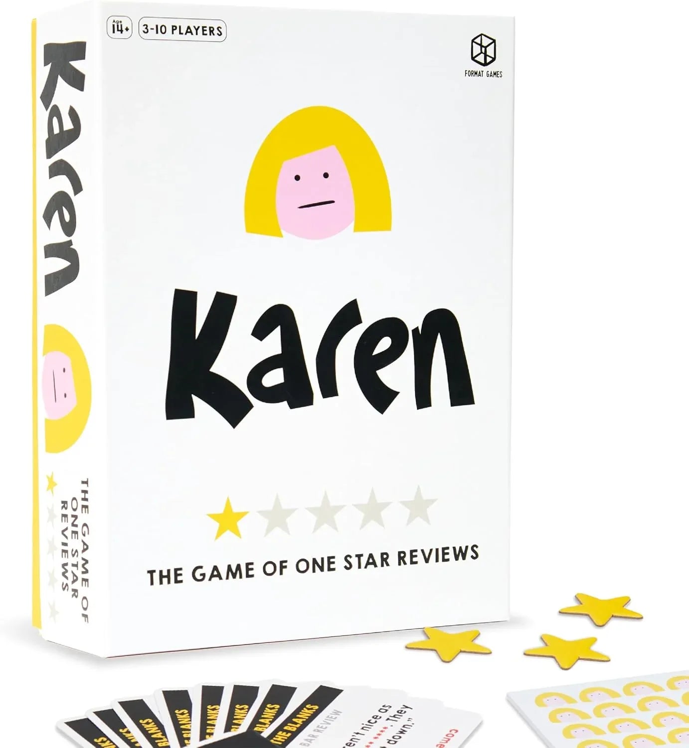 Snaps Karen Board Game: The Hilarious Game Based on Real One Star Reviews