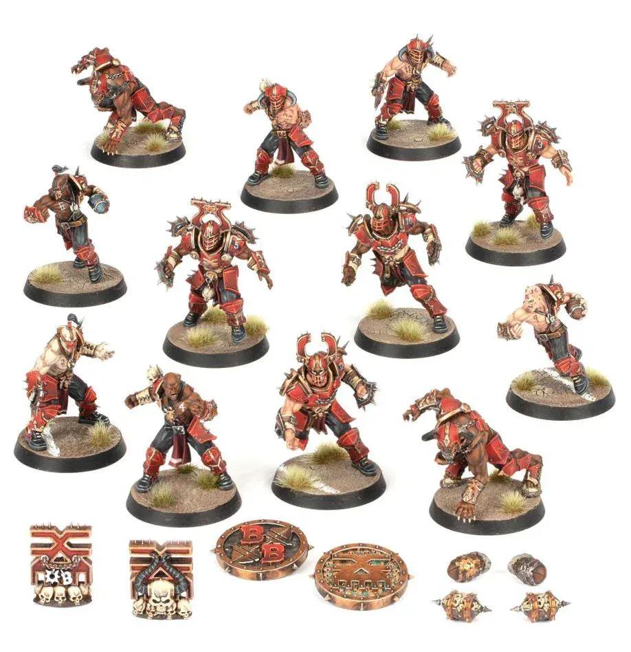 Snaps Khorne Blood Bowl Team - Skull-tribe Slaughterers