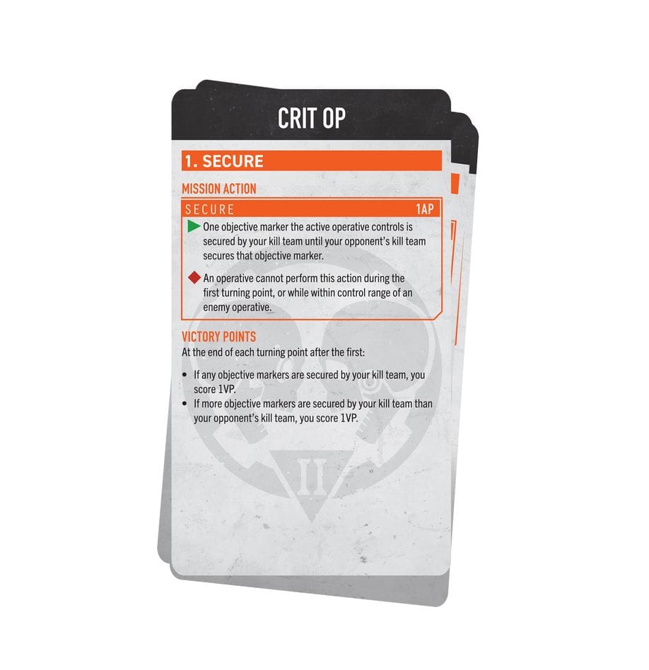 Snaps Kill Team: Approved Ops Card Pack 2025