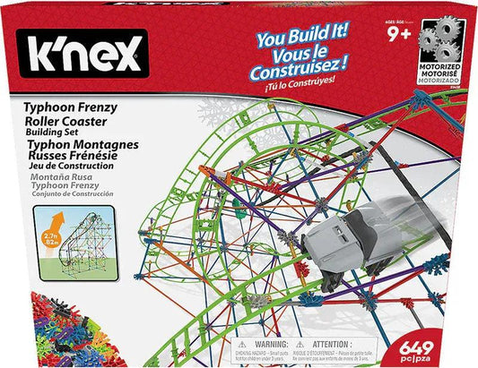 Snaps Knex Typhoon Frenzy Roller Coaster