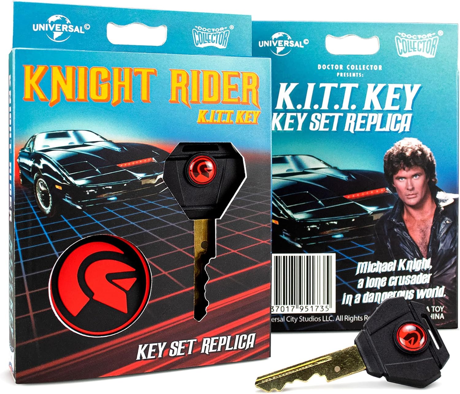 Snaps Knight Rider Replica KITT Car Key