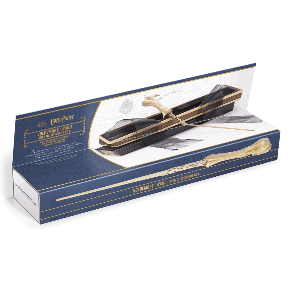 Snaps Lord Voldemort Wand in Ollivanders Box