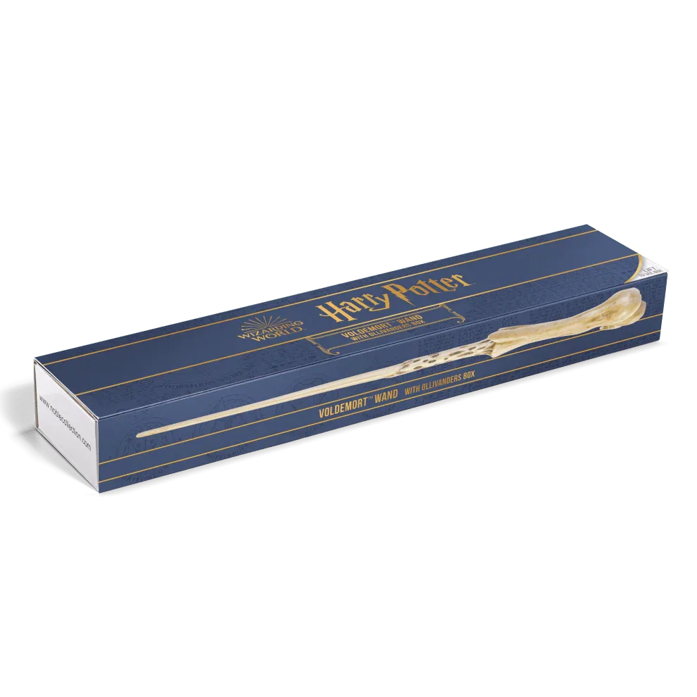 Snaps Lord Voldemort Wand in Ollivanders Box