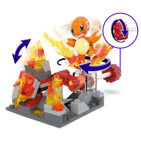 Snaps Mega Bloks - Pokemon Adventure Builder - Charmander's Fire Spin