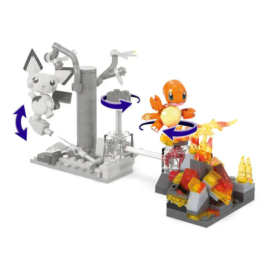 Snaps Mega Bloks - Pokemon Adventure Builder - Charmander's Fire Spin