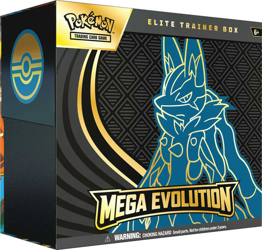 Snaps Mega Lucario EX Pokemon TCG: Mega Evolution - Elite Trainer Box
