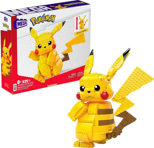 Snaps MEGA Pokemon Action Figure, Jumbo Pikachu