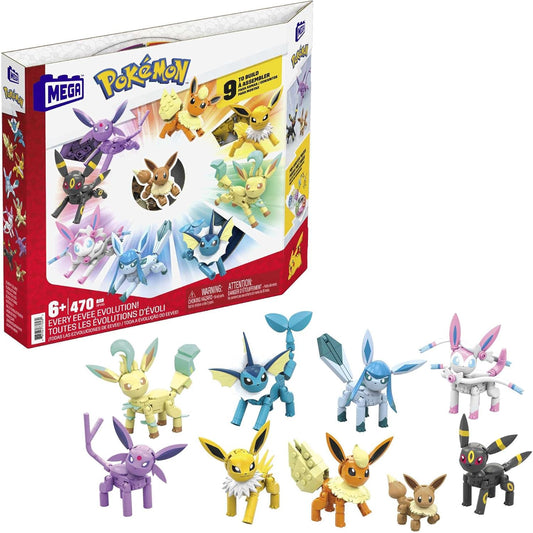 Snaps MEGA Pokemon Building Set - Eevee Evolution