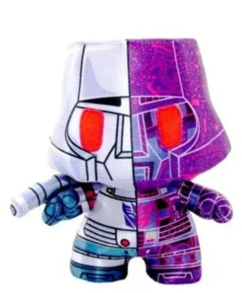 Snaps Megatron Transformers DZNR Plush In Collector Box
