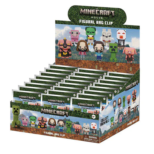 Snaps Minecraft Movie 3D Collectable Keychains