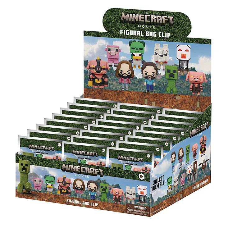 Snaps Minecraft Movie 3D Collectable Keychains
