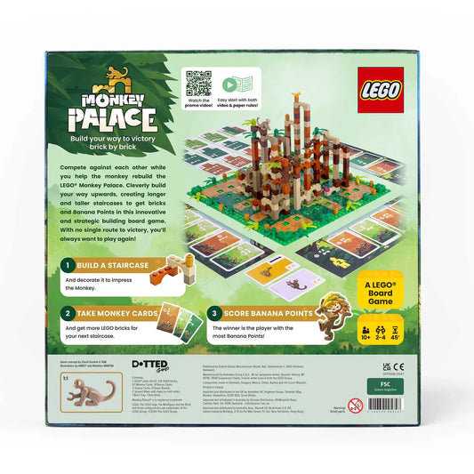 Snaps Monkey Palace Lego Board Game