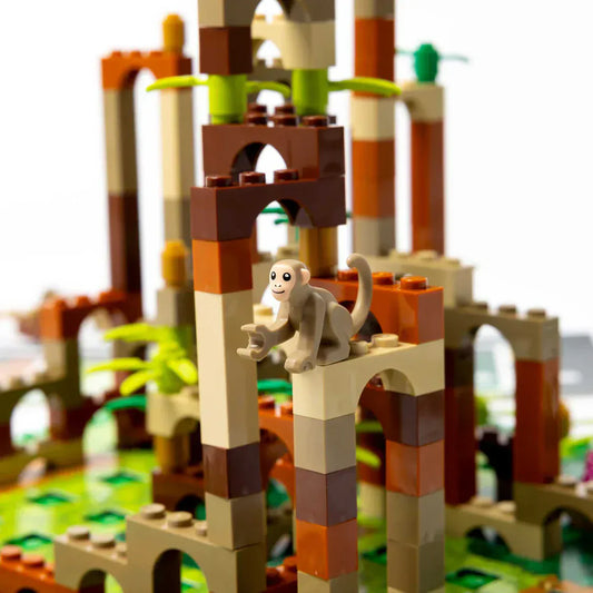Snaps Monkey Palace Lego Board Game