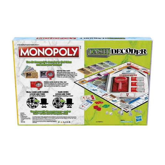 Snaps Monopoly Cash Decoder Board Game