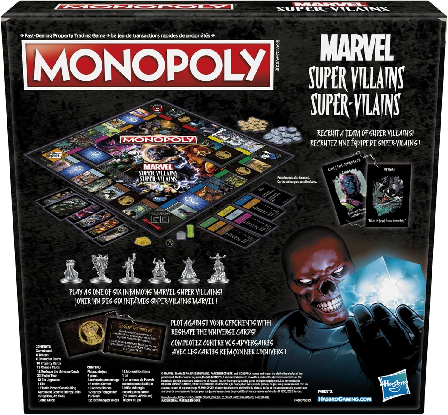 Snaps Monopoly: Marvel Super Villains Edition