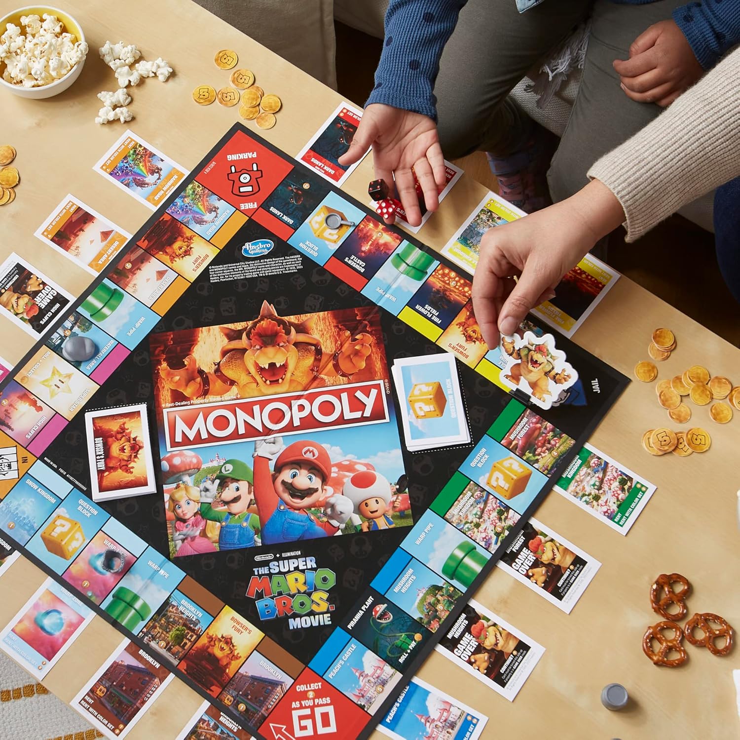 Snaps Monopoly The Super Mario Bros. Movie Edition
