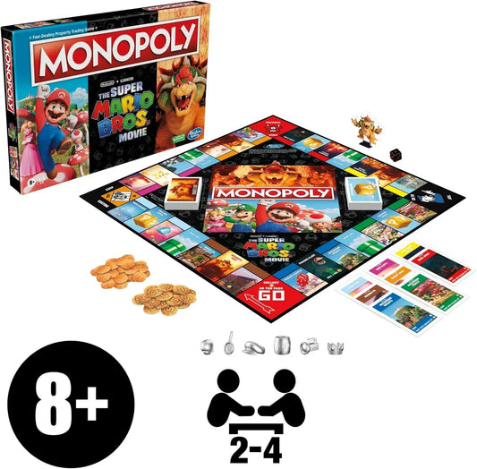 Snaps Monopoly The Super Mario Bros. Movie Edition