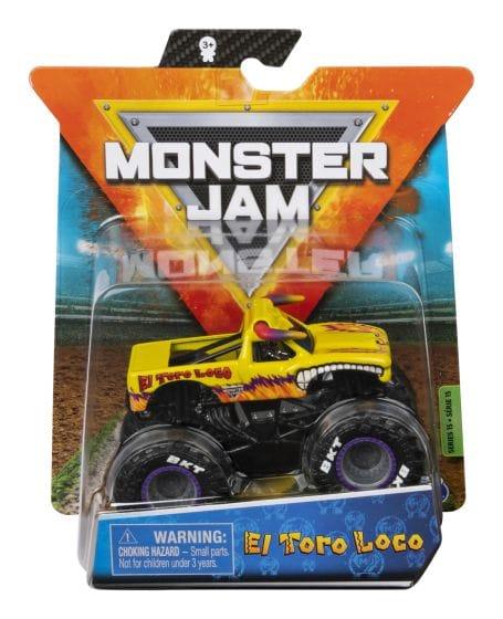 Snaps Monster Jam Die-Cast Vehicle 1:64 Scale Assorted