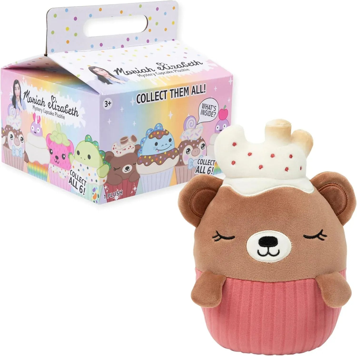 Snaps Moriah Elizabeth 6” Mini Mystery Plush – Cupcake Plush