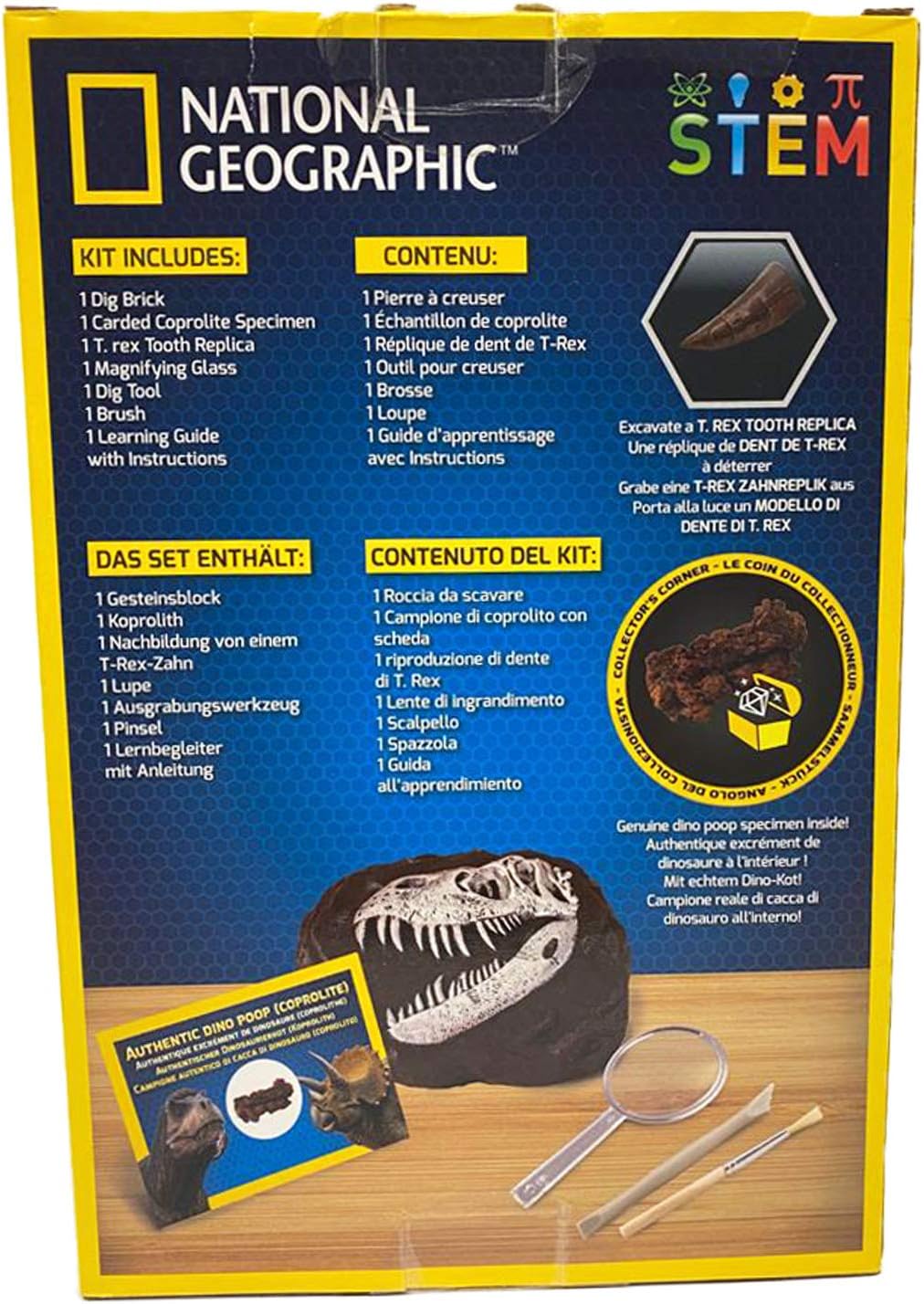 Snaps National Geographic Dinosaur Dig Kit